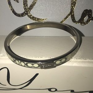 Coach Bangle Off White